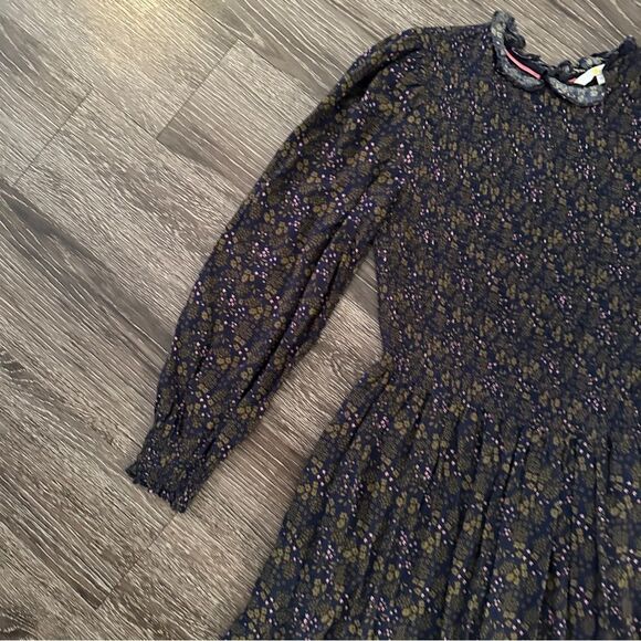 Boden Smocked Tiered Midi Dress - Picture 3 of 8